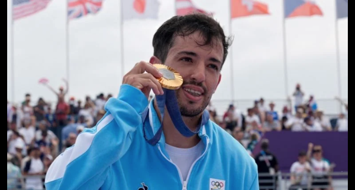 José Torres Gil gana oro en BMX estilo libre y abre el medallero para Argentina en París 2024