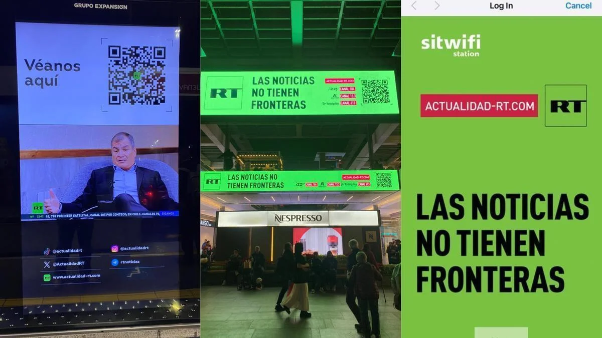 EE. UU. sanciona a ejecutivos de RT por interferencia en elecciones de 2024